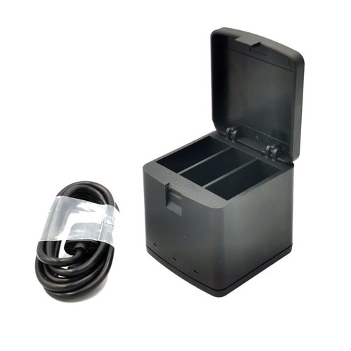 5V/2A Mini USB 3 Slots Charger Box Case For GoPro Hero 9 Black Camera Battery - Picture 2 of 12
