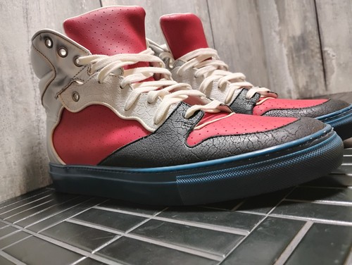 Men's Size 10.5 Balenciaga Paris High Top Leather Trainers Rare 2013s - Picture 23 of 24