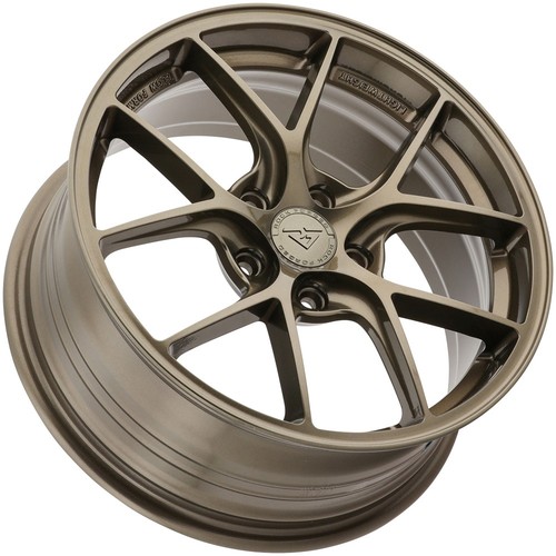 (Set of 4) Rock Forged FF10 18x8 5x4.5" +38mm Bronze Wheels Rims 18" Inch - Picture 3 of 8