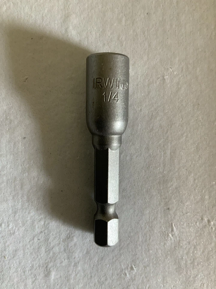 LOT OF 10 PCS Irwin 1/4" Hex Shank Magnetic Power Nut Driver Bit Sets, 1/4 Inch - Image 3 of 4