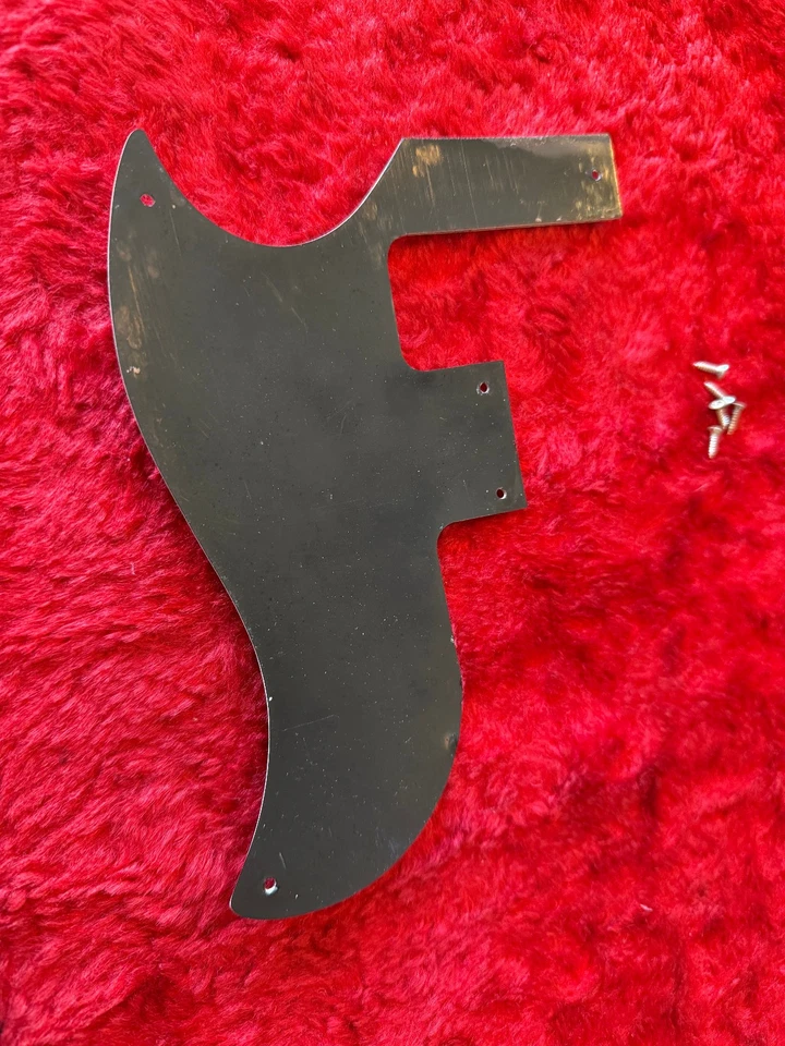 Original Vintage 1965 Gibson SG Pickguard 5 ply Black - Image 3 of 4