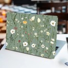 Floral Pattern Plastic Hard Shell Laptop Case for MacBook Air 13/13.6/14/15/16