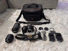 Nikon D5500 DSLR Digital Camera Dual Lens Kit w/ 18-55mm & 70-300mm +Accessories