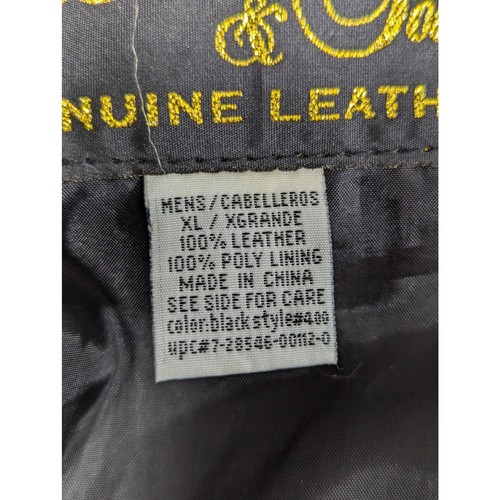 Neu ohne Etikett! LEATHER & SOUL! FEINE SCHWARZE ECHTLEDER PATCHWORK JACKE, MANTEL! gr xl - Bild 10 von 12
