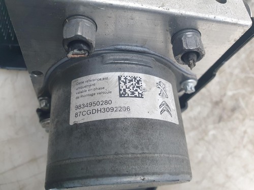 Citroen Berlingo ABS Pump Modulator 1.5 Diesel 2021 9834950280 - Picture 4 of 9