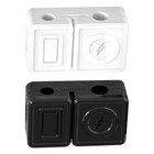 Data Cable Organizer Adjustable Cord Holder Cable Management Keeper *2