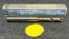 NACHI  2 FLUTE  DRILL BIT L7572P   4.46 x 24 x 68 x 6