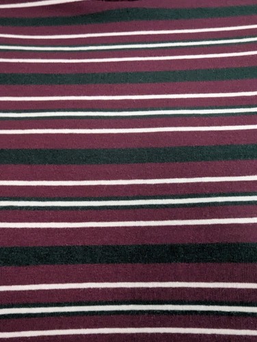 Next Maternity Aubergine Striped Stretch Dress Size 10 - Picture 3 of 3