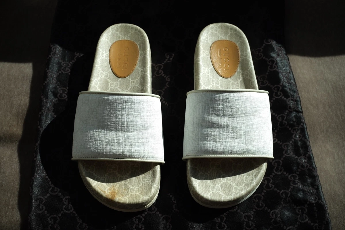 Gucci White Sandals for Men for sale | eBay