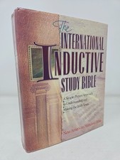The International Inductive Study Bible NASB 1993 Hardcover w/ Dust Jacket