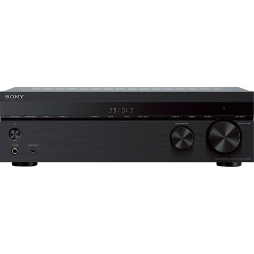 Sony STRDH590 5.2 Multi-Channel 4k HDR AV Receiver + Deco Gear HDMI Cable Bundle - Picture 3 of 12