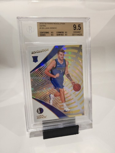 Luka Doncic 2018-19 Panini Revolution ASTRO #128 Rookie RC BGS 9.5