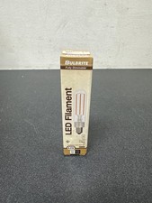 Bulbrite 776791 LED Filament Bulb, 3000K, Dimmable, 4.5W, E12 Base, Soft White,