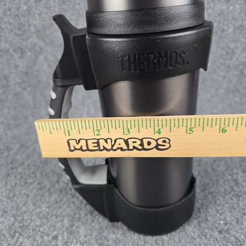 Termo 1L Botella de bebidas aislada al vacío 1,1 Qt Tapón de vertido giratorio - Imagen 15 de 15