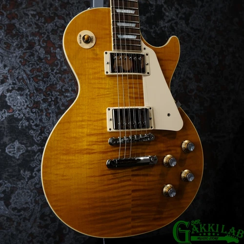 Gibson Les Paul Standard '60s Figured Top Honey Amber 2023 Used Guitar