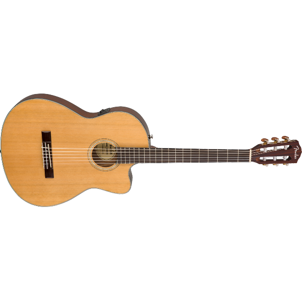 ギター FENDER CN-140SCE Nylon Thinline Natural Fender Cn-140sce Nylon Thinline Acoustic Guitar Natural With