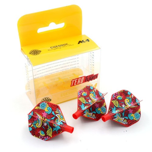 CUESOUL TERO AK4 Dart Flights Standard Form - Super Star Design - Bild 3 von 56