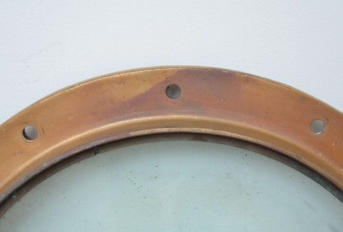 brass/bronze ship boat 52 cm porthole original old port hole FREE POSTAGE - Picture 3 of 7
