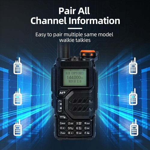 UV K5 Walkie Talkie Radiotelefony UHF VHF Radiotelefon ręczny Radiotelefony Jazda na rowerze - Zdjęcie 2 z 12