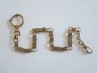 Antique Gilded SD Stamped Watch Chain 13.0 G/Length Approximately 27.5 Cm
