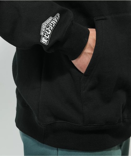 Suéter con capucha Primitive X My Hero Academia Full Howl Collab negro - Imagen 4 de 4