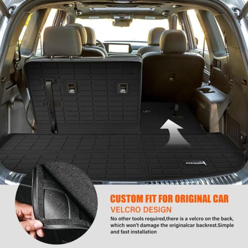 Floor Mats &Trunk Mat for 2024 Hyundai Santa FE 6/7 Seat with Backrest Mat - Picture 2 of 3