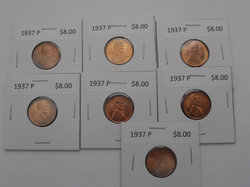 Centavo Lincoln P 1937 - un centavo de bu - Imagen 4 de 8