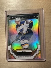 2023-24 UD BD Jordan Kyrou Blue Line Auto Jersey 12/25 Auto