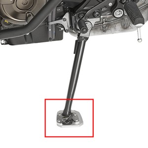 PIASTRA ESTENSIONE CAVALLETTO LATERALE ES2122 YAMAHA MT 09 TRACER 2016 GIVI