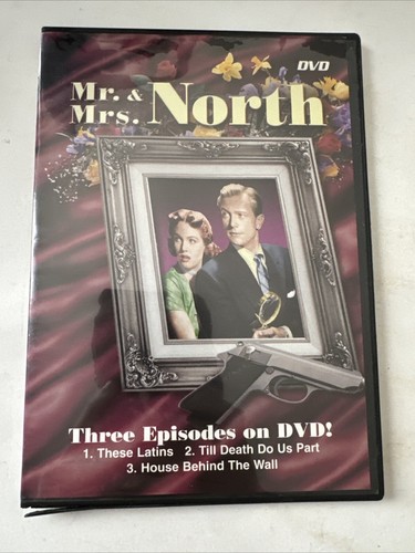 Mr. & Mrs. North (2004 Digiview Entertainment DVD) 3 Episodes On DVD - Foto 1 di 2