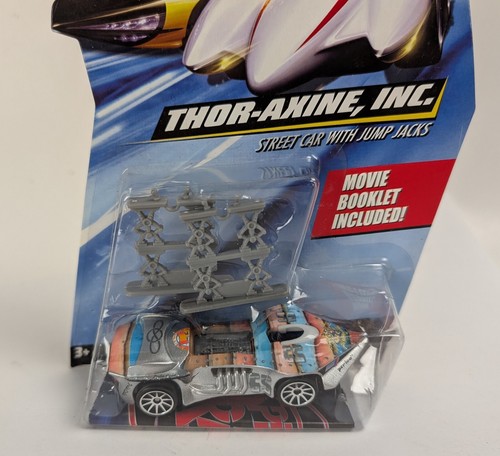 Speed Racer Hot Wheels Thor-Axine, Inc. Streer Car W/Jump Jacks Sealed Stock - Picture 2 of 2