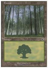 Forest (Skinny Trees) ~ Lightly Played Battle Royale MTG Magic UltimateMTG Land 