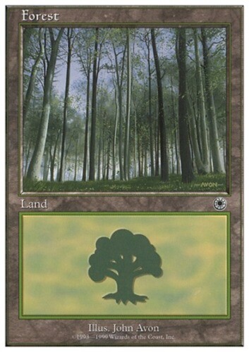 Forest (Skinny Trees) ~ Lightly Played Battle Royale MTG Magic UltimateMTG Land  - Picture 1 of 1