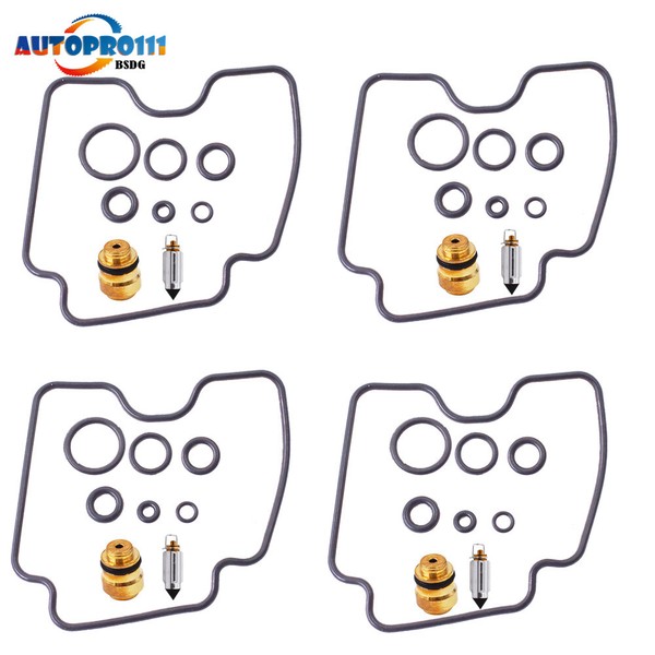4X Vergaser Rebuild Repair Kit FüR Yamaha FZS600 FZS 600 Fazer 98-03 De-image