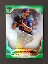 2020 TOPPS TRIPLE THREADS GREEN BASEBALL CARD JACOB DEGROM #51 /275 (DS)