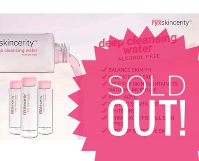 ryx deep cleansing water