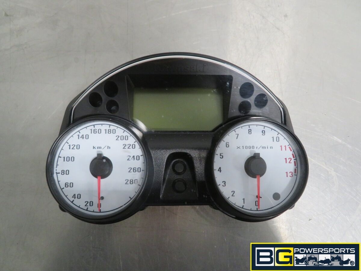 EB548 2008 08 KAWASAKI NINJA ZX1400 C ZX14 SPEEDOMETER EB548 2008 08 KAWASAKI NINJA ZX1400 C ZX14 SPEEDOMETER