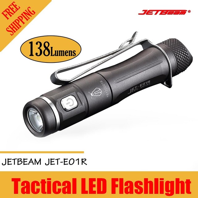 Jetbeam E10R USB Charge Cree XP-G3 S4 650 Lumens LED Flashlight New Upgrade ver