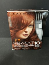 Clairol Nice'n Easy Perfect 10 Permanent Hair Dye, 6R Light Auburn Hair Color, 1