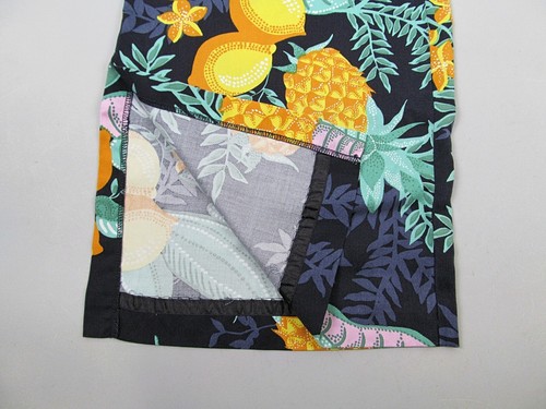 Anthropologie Maeve Escape Pants Womens 14 Tropical Print Wide Leg Side Slit - Picture 10 of 10