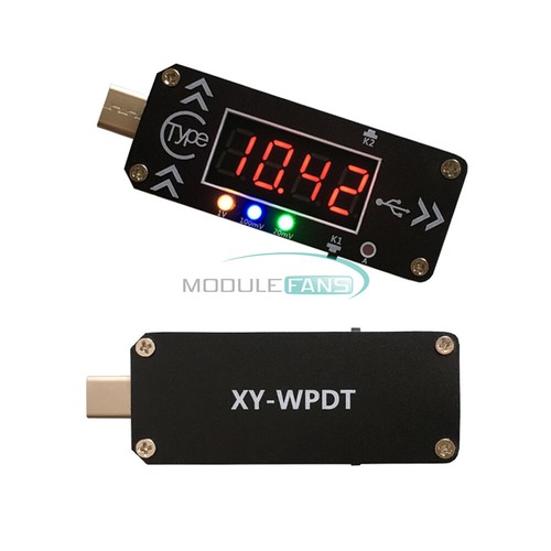 Typ-C PD Schnellladeauslöser DC Digitalanzeige Spannungs- und Strommesser - Bild 3 von 6