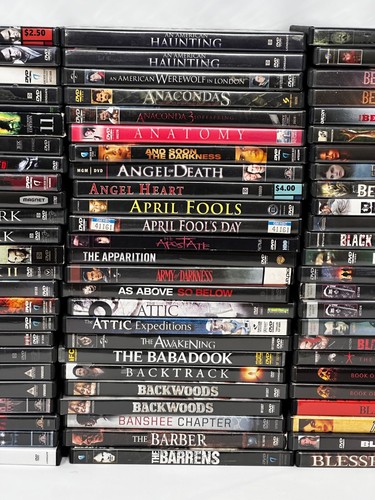 Horror Halloween Monster Movie DVD Lot ~Pick & Choose~ Letters A-D FREE SHIPPING - Picture 28 of 251