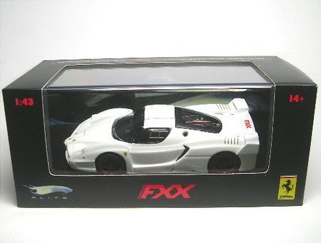 Ferrari FXX 2005 Pearl blanc Elite 1 43 Model N5610 HOT WHEELS Ferrari FXX 2005 Pearl blanc Elite 1 43 Model N5610 HOT WHEELS