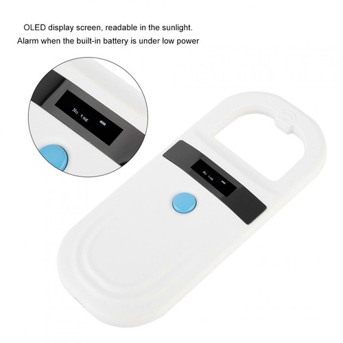 ID Reader ISO FDX-B EMID Animal Chip Dog Cat Pet Microchip Scanner Handheld - Picture 8 of 12