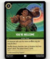 Disney Lorcana You're Welcome - Shimmering Skies