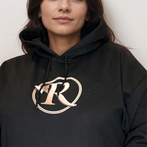 ROCKTHOSECURVES DAMEN SIGNATURE R SCHMETTERLING HOODIE - Bild 2 von 7