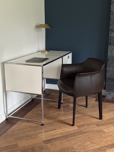 USM Haller Desk / Working Unit 50cm Deep White - Picture 10 of 15