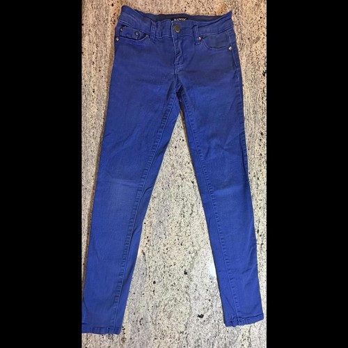 Tractor Size 14 Royal Blue Skinny Stretch Jeans - Picture 3 of 3