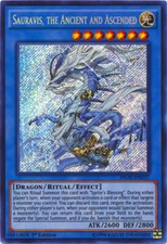 Sauravis, the Ancient and Ascended - INOV-EN037 - Secret Rare - 1st Edition Near