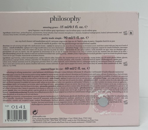 Philosophy The Icons trail Set 3 pc travel holiday set - Picture 3 of 4